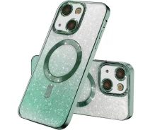 Купить - чехол для смартфона  TPU чехол Delight case with Magnetic Safe с защитными линзами на камеру на Apple iPhone 13 mini (5.4") (Зеленый/Green) 1635145