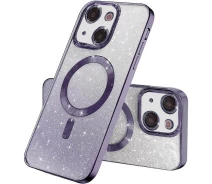 Купить - чехол для смартфона  TPU чехол Delight case with Magnetic Safe с защитными линзами на камеру на Apple iPhone 13 mini (5.4") (Фиолетовый / Deep Purple) 1635152