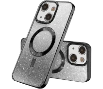 Купить - чехол для смартфона  TPU чехол Delight case with Magnetic Safe с защитными линзами на камеру на Apple iPhone 13 mini (5.4") (Черный/Black) 1635154