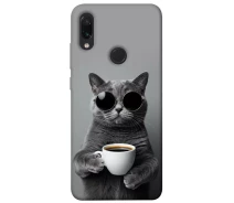 Купить - чехол для смартфона  Чехол Grey cat coffee для Xiaomi Redmi Note 7 2056898