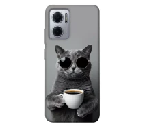 Купить - чехол для смартфона  Чехол Grey cat coffee для Xiaomi Redmi Note 11E 2057085