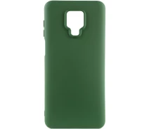 Купить - чехол для смартфона  Чехол Silicone Cover Lakshmi (AA) на Xiaomi Redmi Note 9s / Note 9 Pro / Note 9 Pro Max (Зеленый / Dark green) 1778979