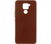 Купить - чехол для смартфона  Чехол Silicone Cover Lakshmi (AA) на Xiaomi Redmi Note 9 / Redmi 10X (Коричневый / Brown) 1834504