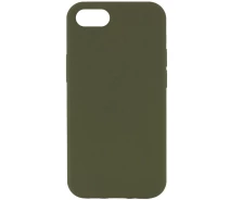 Купить - чехол для смартфона  Чехол Silicone Case Full Protective (AA) NO LOGO на Apple iPhone SE (2020) (Зеленый / Dark Olive) 1764724