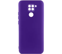Купить - чехол для смартфона  Чехол TPU GETMAN Liquid Silk Full Camera на Xiaomi Redmi Note 9 / Redmi 10X (Фиолетовый / Ultra Violet) 1965277