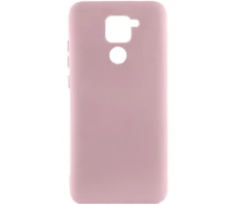 Купить - чехол для смартфона  Чехол Silicone Cover Lakshmi (AA) на Xiaomi Redmi Note 9 / Redmi 10X (Розовый / Pink Sand) 1834508