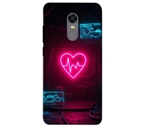 Купить - чехол для смартфона  Чехол Neon heart для Xiaomi Redmi Note 5 (Single Camera) 1999503