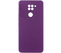Купить - чехол для смартфона  Чехол Silicone Cover Lakshmi Full Camera (AAA) на Xiaomi Redmi Note 9/Redmi 10X (Сливовой/Purple) 1987133