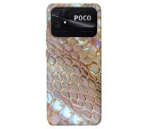 Купить - чехол для смартфона  Чехол Gold snake skin для Xiaomi Poco C40 1988273