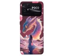 Купить - чехол для смартфона  Чехол Girl and dragon для Xiaomi Poco C40 2015734