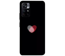 Купить - чехол для смартфона  Чехол Fingerprint heart для Xiaomi Poco M4 Pro 5G 2003130
