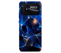Купить - чехол для смартфона  Чехол Abstract purple pattern для Xiaomi Poco C40 2027686