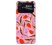 Купить - чехол для смартфона  Чехол Strawberry pink для Xiaomi Poco C40 2024137