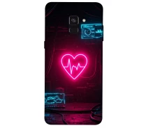 Купить - чехол для смартфона  Чехол Neon heart для Samsung Galaxy A8 (2018) 1999525