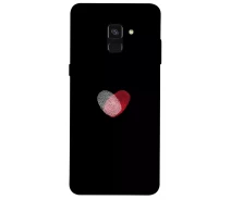 Купить - чехол для смартфона  Чехол Fingerprint heart для Samsung Galaxy A8 (2018) 2003045