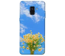 Купить - чехол для смартфона  Чехол Sky flowers для Samsung Galaxy A8 (2018) 2040899