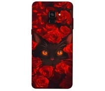 Купить - чехол для смартфона  Чехол Rose cat для Samsung Galaxy A8 (2018) 2060450