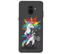 Купить - чехол для смартфона  Чехол Unicorn rock для Samsung Galaxy A8 (2018) 2021083