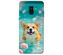 Купить - чехол для смартфона  Чехол Swimming corgi для Samsung Galaxy A8 (2018) 2055170