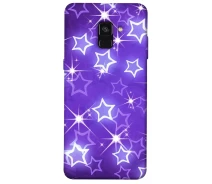 Купить - чехол для смартфона  Чехол Purple sparkles для Samsung Galaxy A8 (2018) 2025068