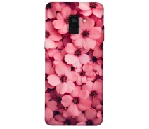 Купить - чехол для смартфона  Чехол Pink flowers для Samsung Galaxy A8 (2018) 2041797