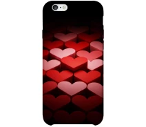 Купить - чехол для смартфона  Чехол Hearts pattern для iPhone 6S Plus 2001699