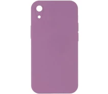 Купить - чехол для смартфона  Чехол Silicone Case Square Full Camera Protective (AA) NOLOGO Apple iPhone XR (6.1") (Лиловый / Lilac Pride) 1759421