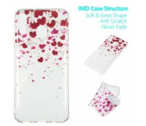Купить - чехол для смартфона  Силиконовый (TPU) чехол Deexe Pretty Glossy для Samsung Galaxy M20 (M205) - Hearts and Flowers