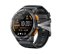 Купить - смарт-часы  Тактические смарт-часы для военных Lemfo K67 противоударны с компасом/барометром/GPS/фонарик