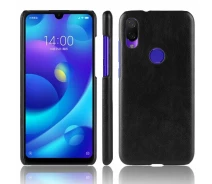 Купить - чехол для смартфона  Защитный чехол Deexe Leather Back Cover для Xiaomi Redmi 7 - Black