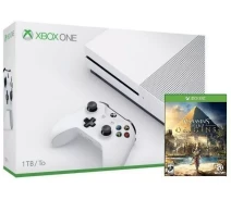 Купить - игровую консоль  Игровая консоль Microsoft Xbox One S 1TB + Игра Assassin"s Creed: Origins (Расширенная 18 месяцев)