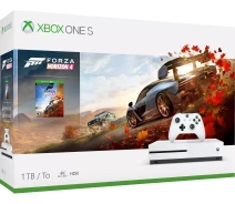 Купить - игровую консоль  Игровая консоль Microsoft Xbox One S 1Tb White + Forza Horizon 4