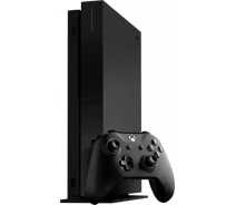 Купить - игровую консоль  Игровая консоль Microsoft Xbox One X Black 1TB + Дополнительный джойстик