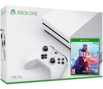 Купить - игровую консоль  Игровая консоль Microsoft Xbox One S 1Tb White + Battlefield V