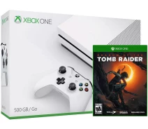 Купить - игровую консоль  Игровая консоль Xbox One S White 500Gb + Shadow of the Tomb Raider (ваучер на скачивание)