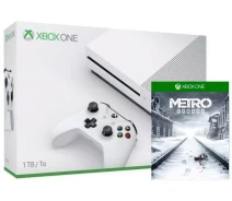 Купить - игровую консоль  Игровая консоль Xbox One S 1TB White + Metro Exodus