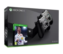 Купить - игровую консоль  Игровая консоль Microsoft Xbox One X 1Tb + FIFA 18 + Джойстик