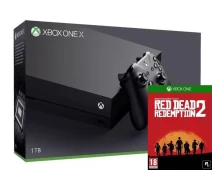 Купить - игровую консоль  Игровая консоль Microsoft Xbox One X 1TB + Игра Red Dead Redemptoin 2