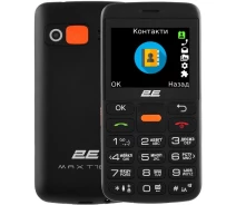 Купить - смартфон и мобильный телефон  Телефон 2E T180 Max (2023) DS - 2 сим карты - черный (39258)