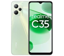 Купить - смартфон и мобильный телефон  Смартфон realme C35 4/128GB Glowing Green
