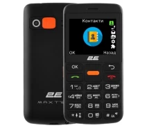 Купить - смартфон и мобильный телефон  Телефон 2E T180 Max (2023) DS - 2 сим карты - черный 688130251051 (39258)