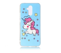 Купить - чехол для смартфона  Силиконовый (TPU) чехол Deexe LumiCase для Huawei Mate 20 Lite - Unicorn Pattern
