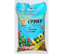 Купить - субстраты и почвы для растений  Глеба Трейд Цветок Премиум для цветущих с кокосовым волокном 5 л