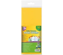 Купить - обложку для тетрадей и учебников  Обложки для тетрадей Cool For School 10 шт в упаковке, желтый (CF69124-05) (687211-01)