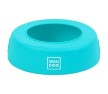 Купить - миску и контейнер для собак  Посуда для собак WAUDOG Silicone Миска-непроливайка 750 мл голубая (50782)