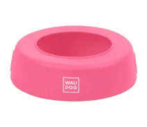 Купить - миску и контейнер для собак  Посуда для собак WAUDOG Silicone Миска-непроливайка 1 л розовая (50797)
