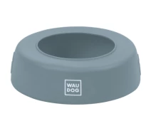 Купить - миску и контейнер для собак  Посуда для собак WAUDOG Silicone Миска-непроливайка 1 л серая (507911)