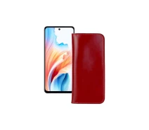 Купить - чехол для смартфона  Портмоне из экокожи для телефона OPPO A79 Красный
