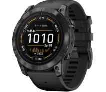 Купить - смарт-часы  Смарт-часы Garmin Epix Pro Gen 2 Sapphire 51mm Carbon G. DLC Tit. with Black Band (010-02804-00/01/53)