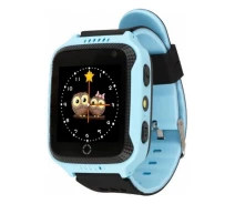 Купить - смарт-часы  Смарт-часы-телефон детские Q529 с GPS с камерой SIM-картой Blue (17641)